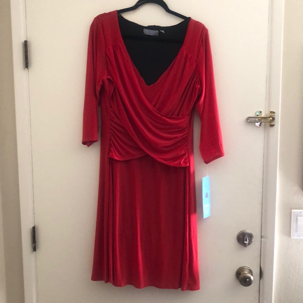 Red dress
